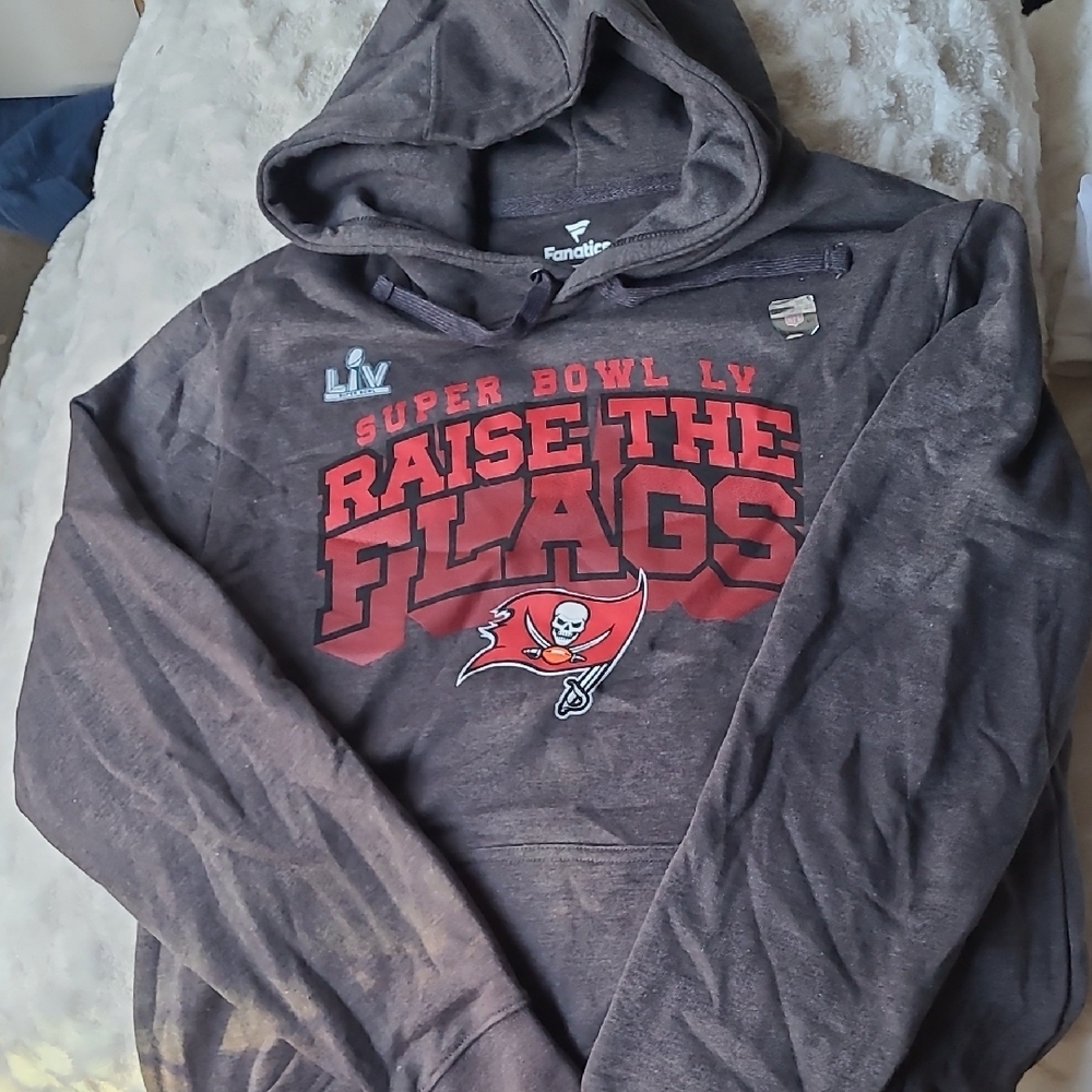 Fanatics Men's Charcoal Super Bowl LV Hoodie